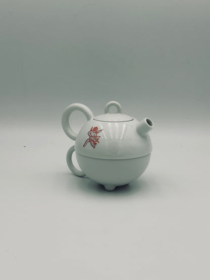 Tea for one, angel motif, Matteo Thun, Arzberg, 90s