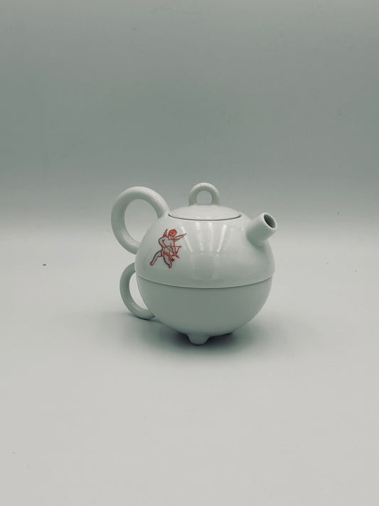 Tea for one, angel motif, Matteo Thun, Arzberg, 90s