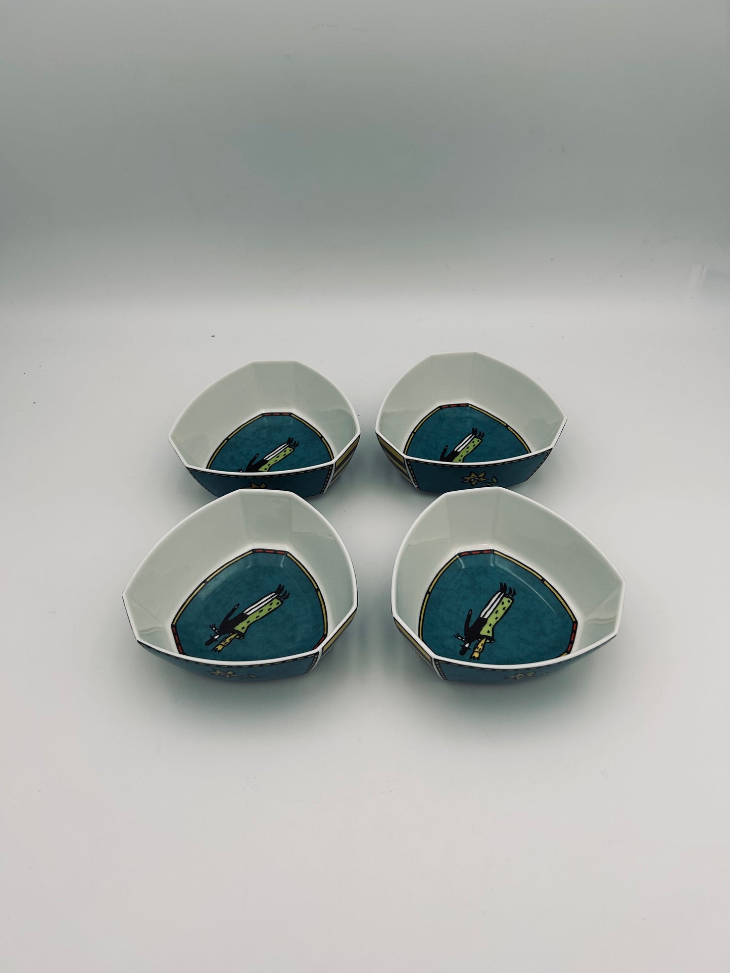 Dorothy Hafner cups, Rosenthal, 80s
