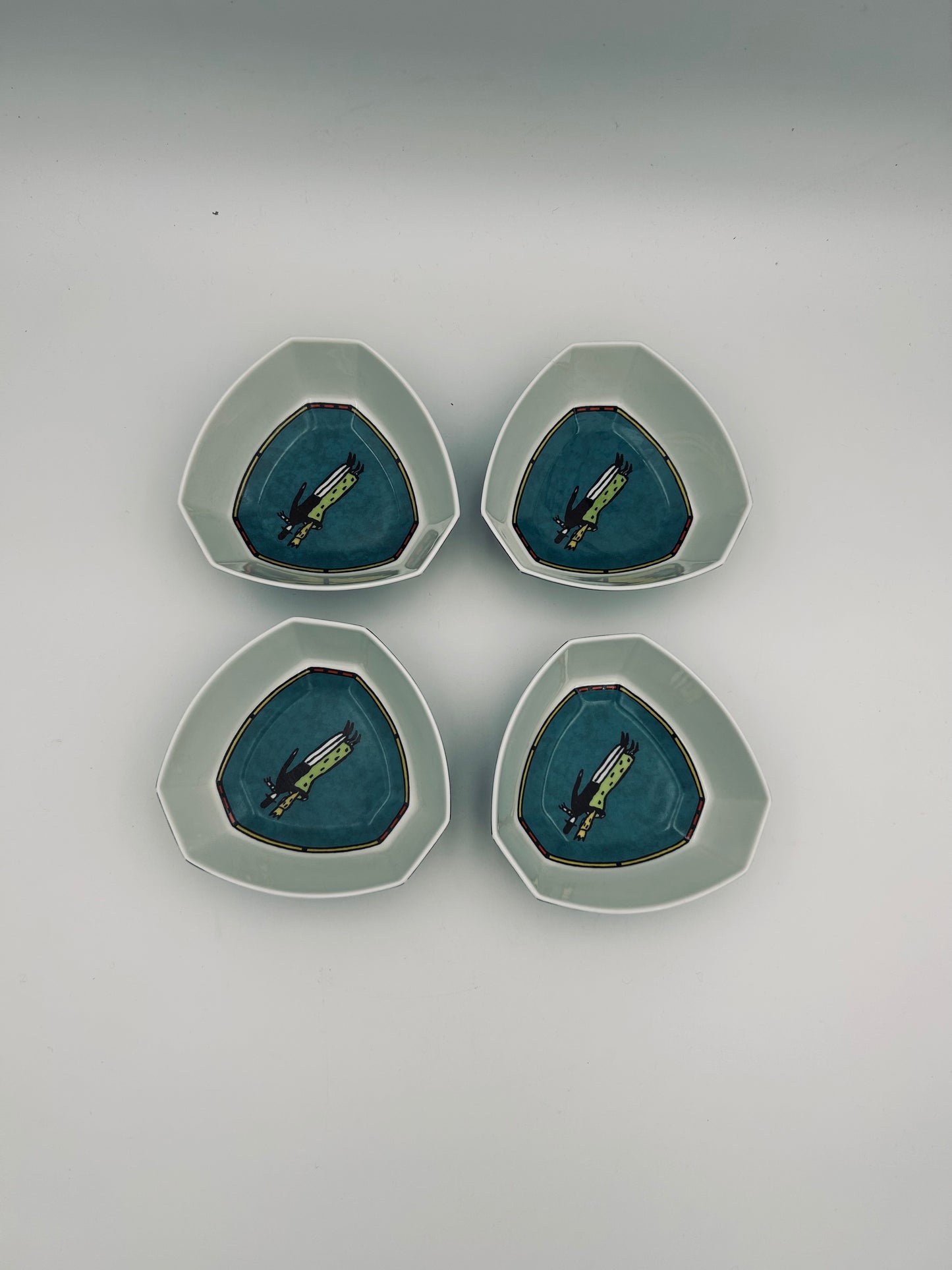 Dorothy Hafner cups, Rosenthal, 80s