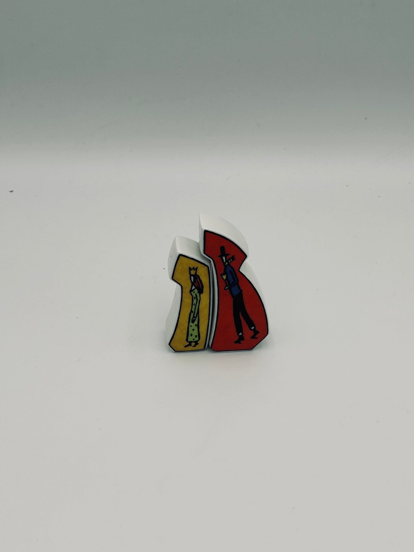 Set à condiments, sel et poivre, Dorothy Hafner, Rosenthal, 80s