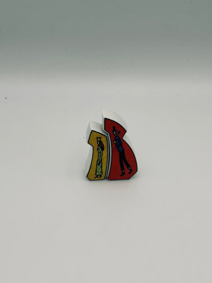 Set à condiments, sel et poivre, Dorothy Hafner, Rosenthal, 80s
