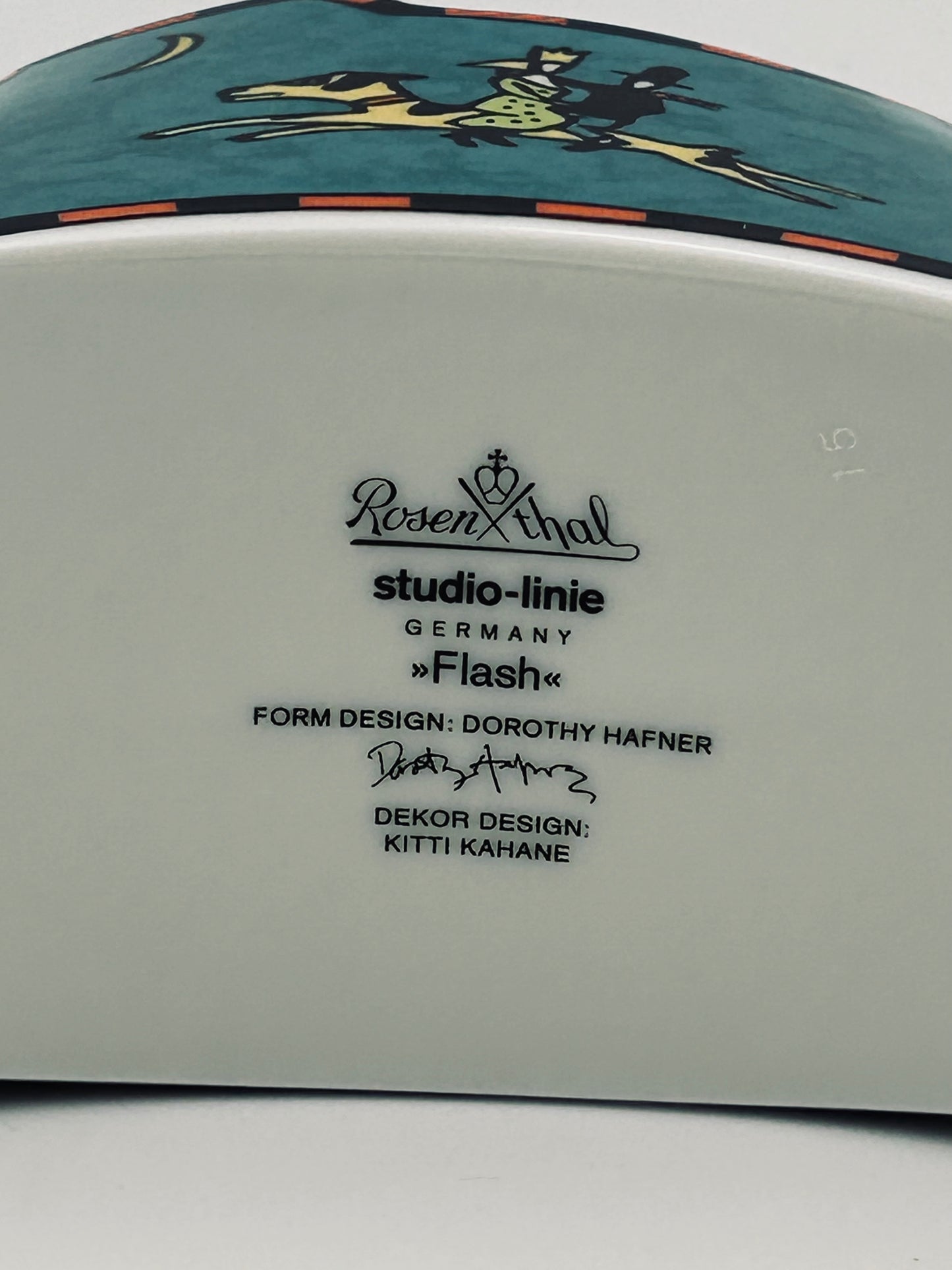 Dorothy Hafner milk jug, Rosenthal, 1980s