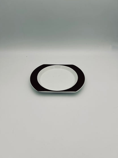 Assiettes "Linéa 72", Joe Colombo et Ambrogio Pozzi pour Air Italia, Richard Ginori, 70s