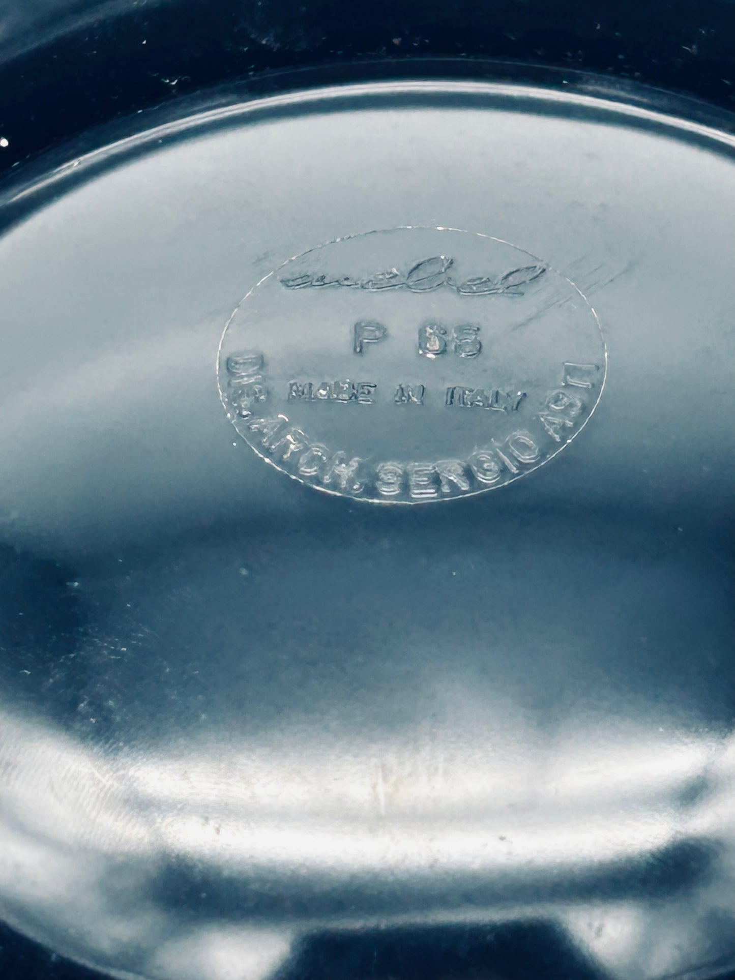 Vide poches en bakélite, Sergio Asti, Mebel, Italie, 70s