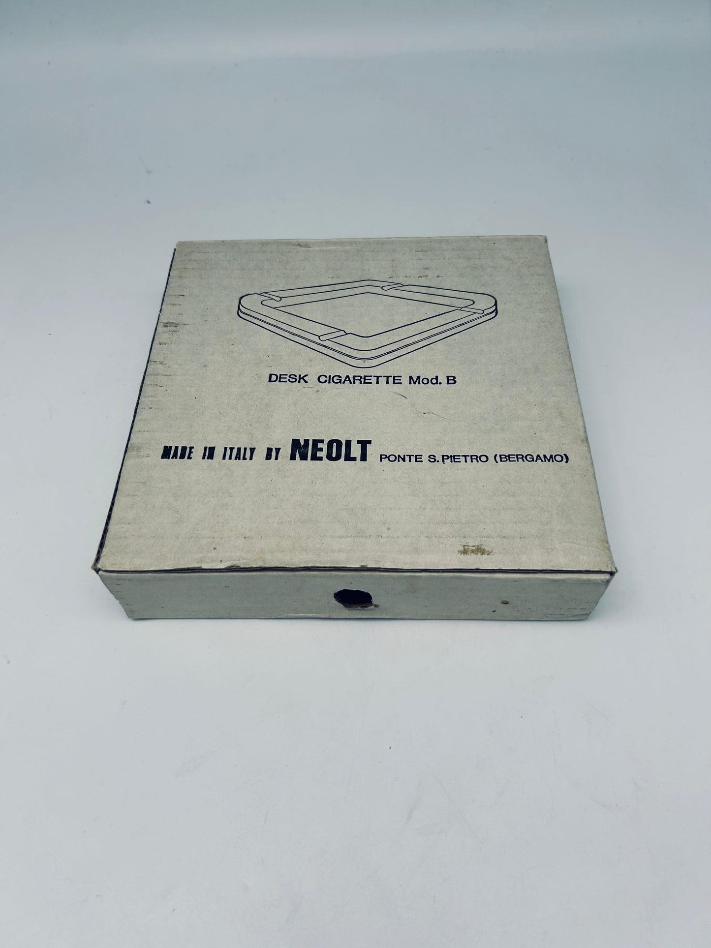 Cendrier rouge space age, Neolt, Italie 70s