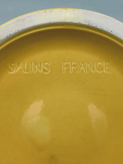 Théière postmoderne jaune, Pierre Casenove, Salins Studio, 80s