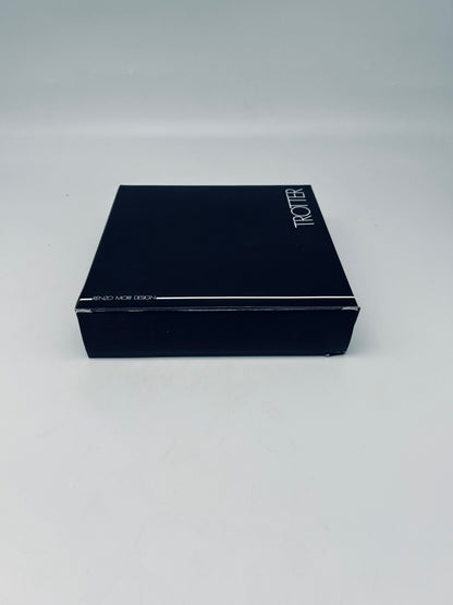 Cendrier Trotter noir Renzo Mori, Italie, 70s