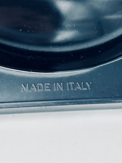 Cendrier Trotter noir Renzo Mori, Italie, 70s