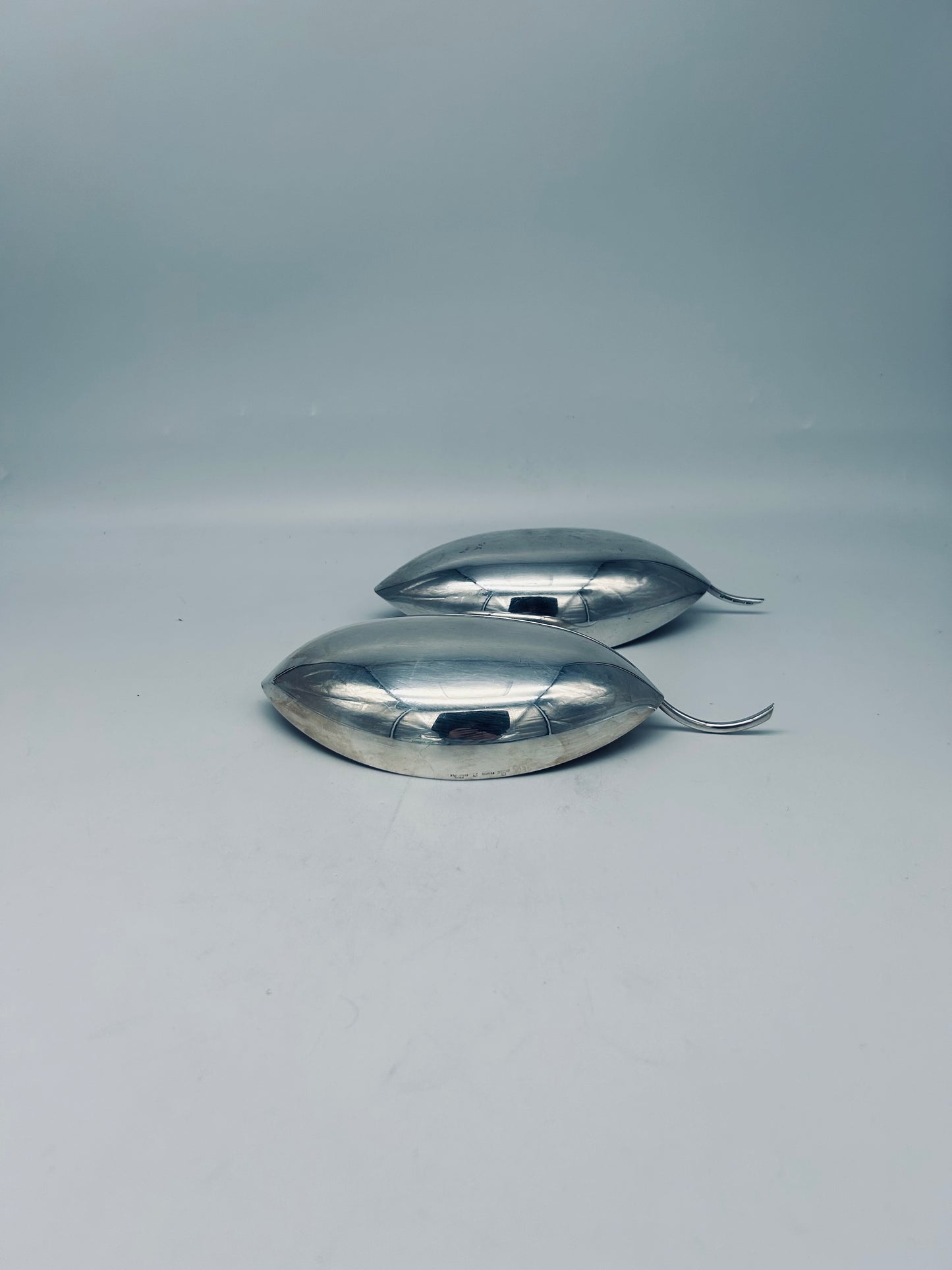 Coupes Feuille ligne Gallia, Lino Sabattini, Christofle, 70s