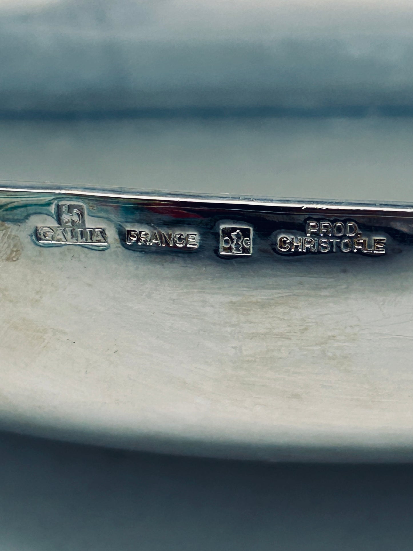 Coupes Feuille ligne Gallia, Lino Sabattini, Christofle, 70s