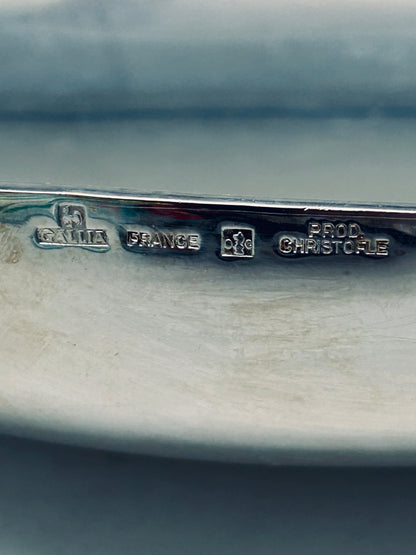 Coupes Feuille ligne Gallia, Lino Sabattini, Christofle, 70s