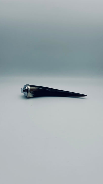 Vintage Ronson lighter, horn, 70s