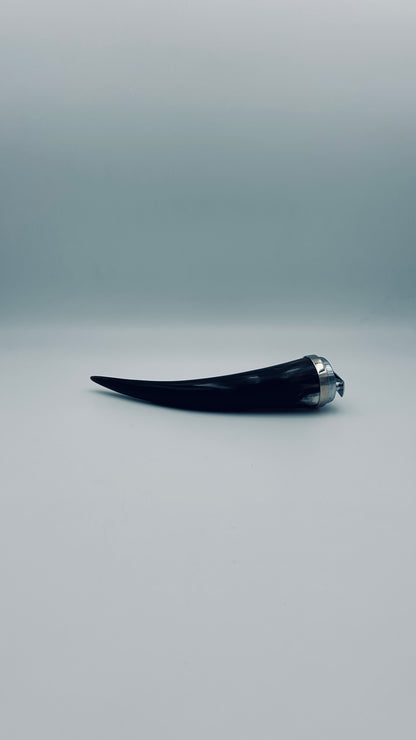 Vintage Ronson lighter, horn, 70s