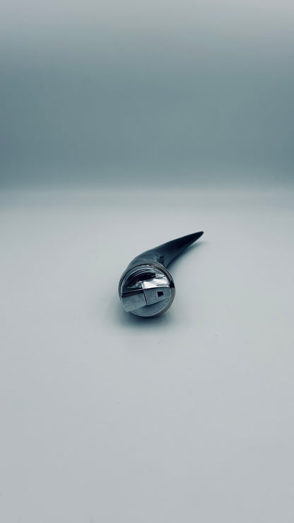 Vintage Ronson lighter, horn, 70s