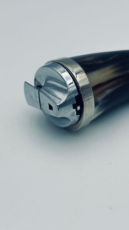 Vintage Ronson lighter, horn, 70s