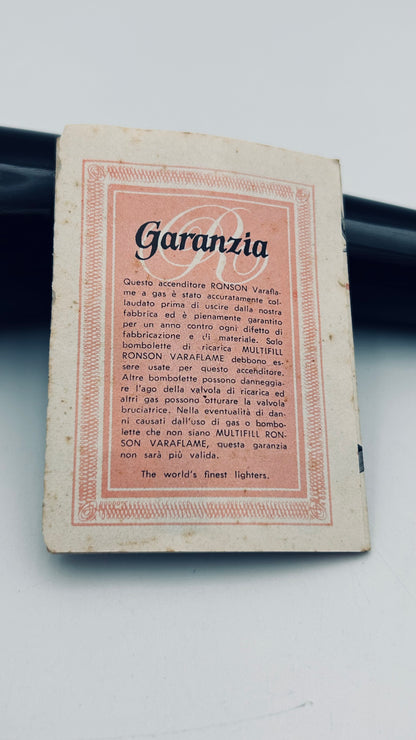 Vintage Ronson lighter, horn, 70s