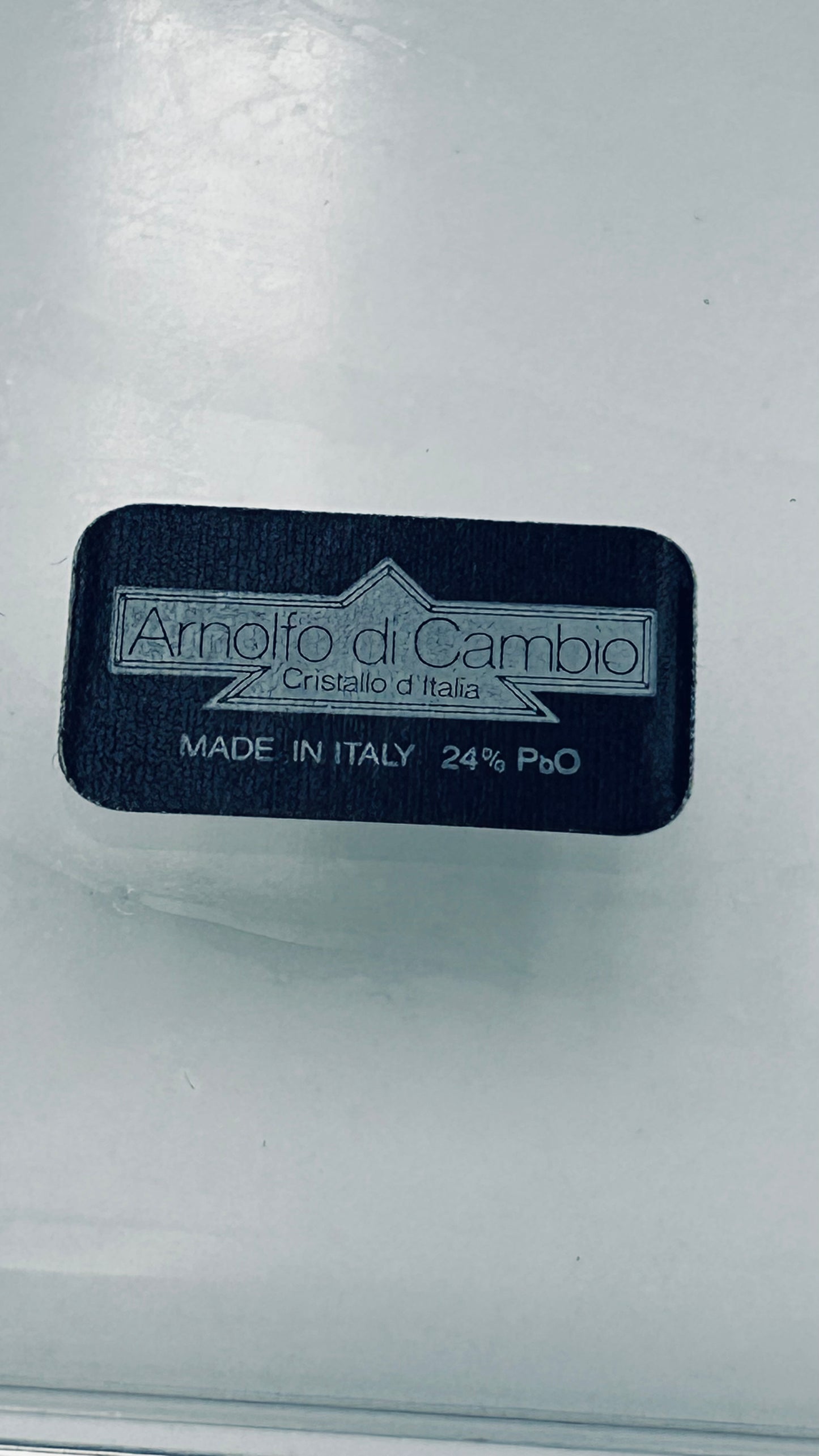 Boite en cristal, Arnolfo di Cambio, Italie, 80s