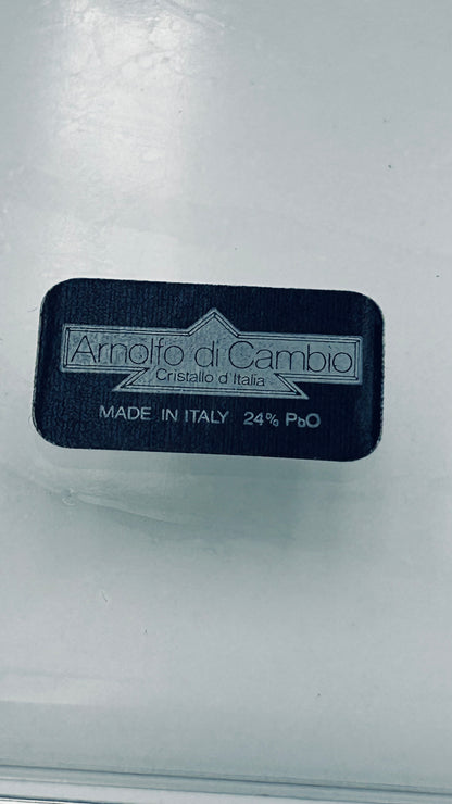 Boite en cristal, Arnolfo di Cambio, Italie, 80s