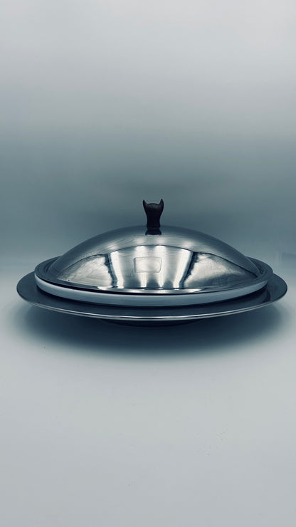 Plat de service "La Nave Diablo",  Laura Polinoro, Alessi, 90s