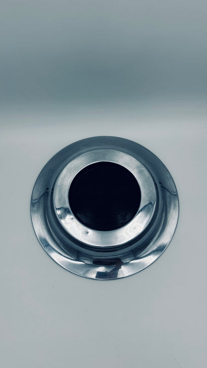 Cendrier en acier, Ufficcio Progetti, Harvey Guzzini, Italie, 70s