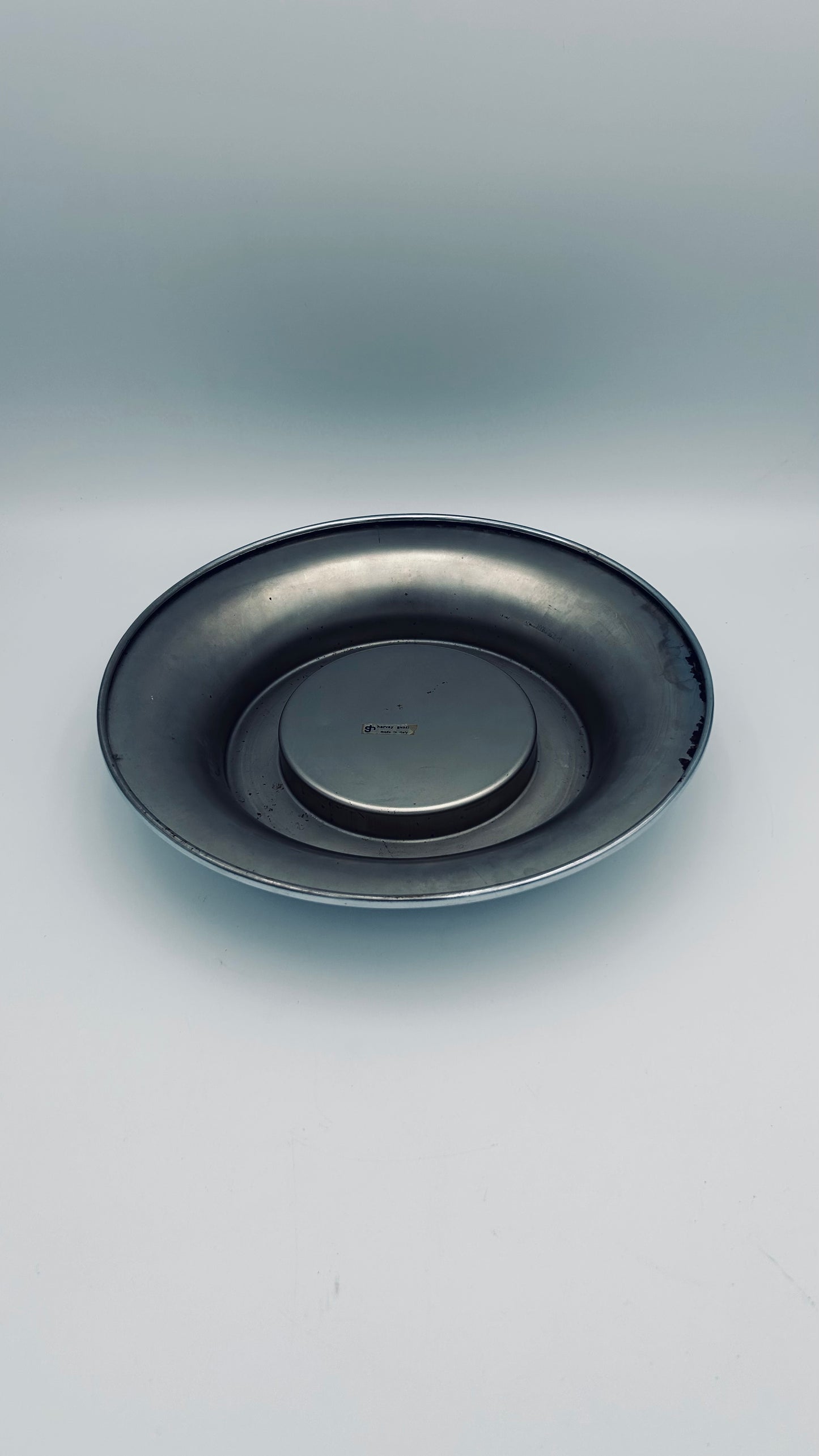 Cendrier en acier, Ufficcio Progetti, Harvey Guzzini, Italie, 70s