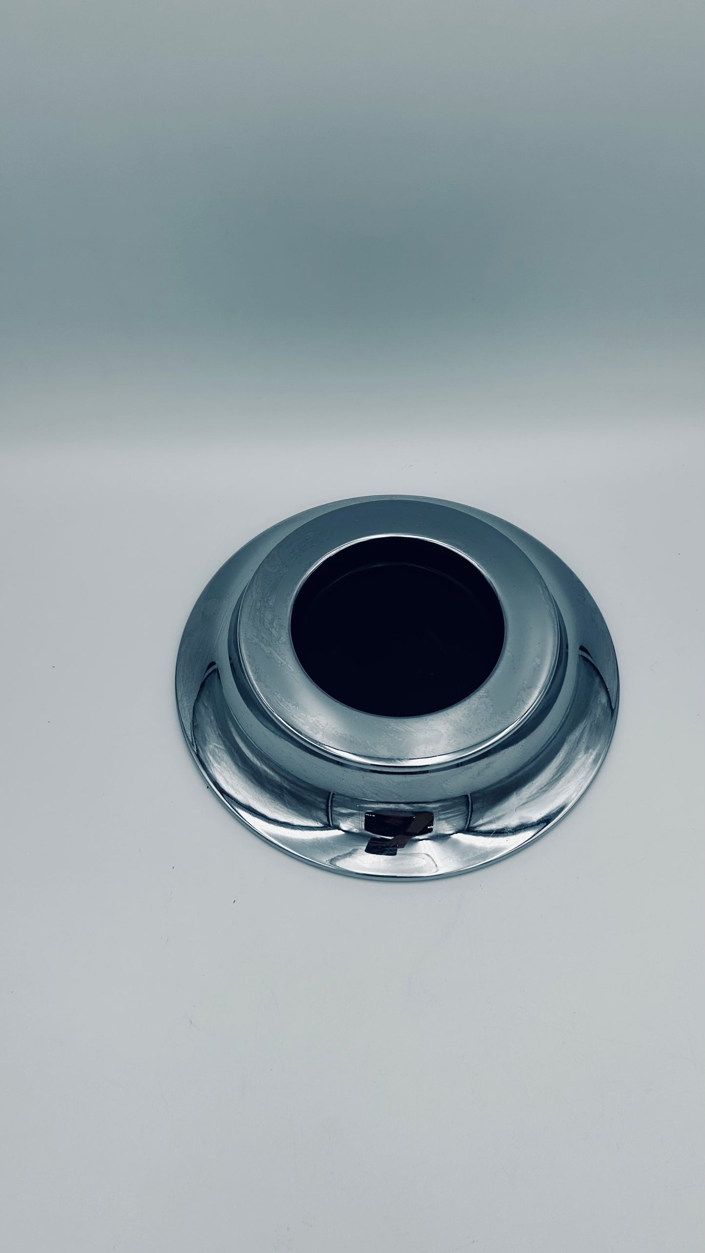 Cendrier acier, Ufficio Progetti, Guzzini, Italy, 70s