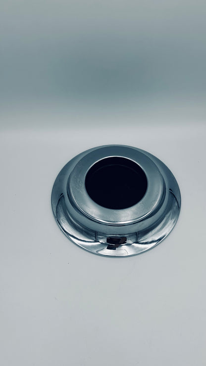 Cendrier acier, Ufficio Progetti, Guzzini, Italy, 70s