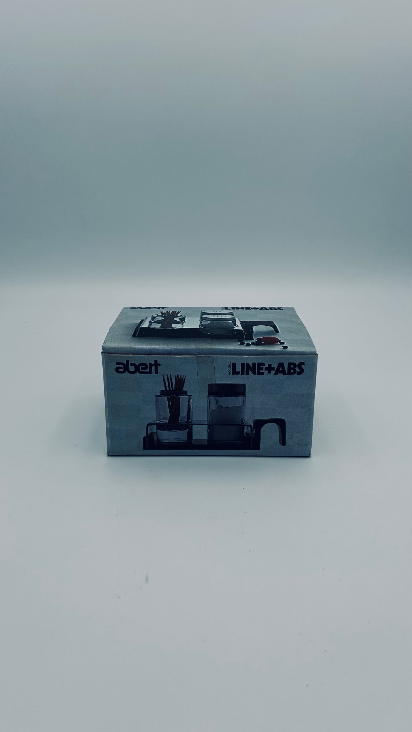 Set à Condiments rouge Abert, Italie, 70s