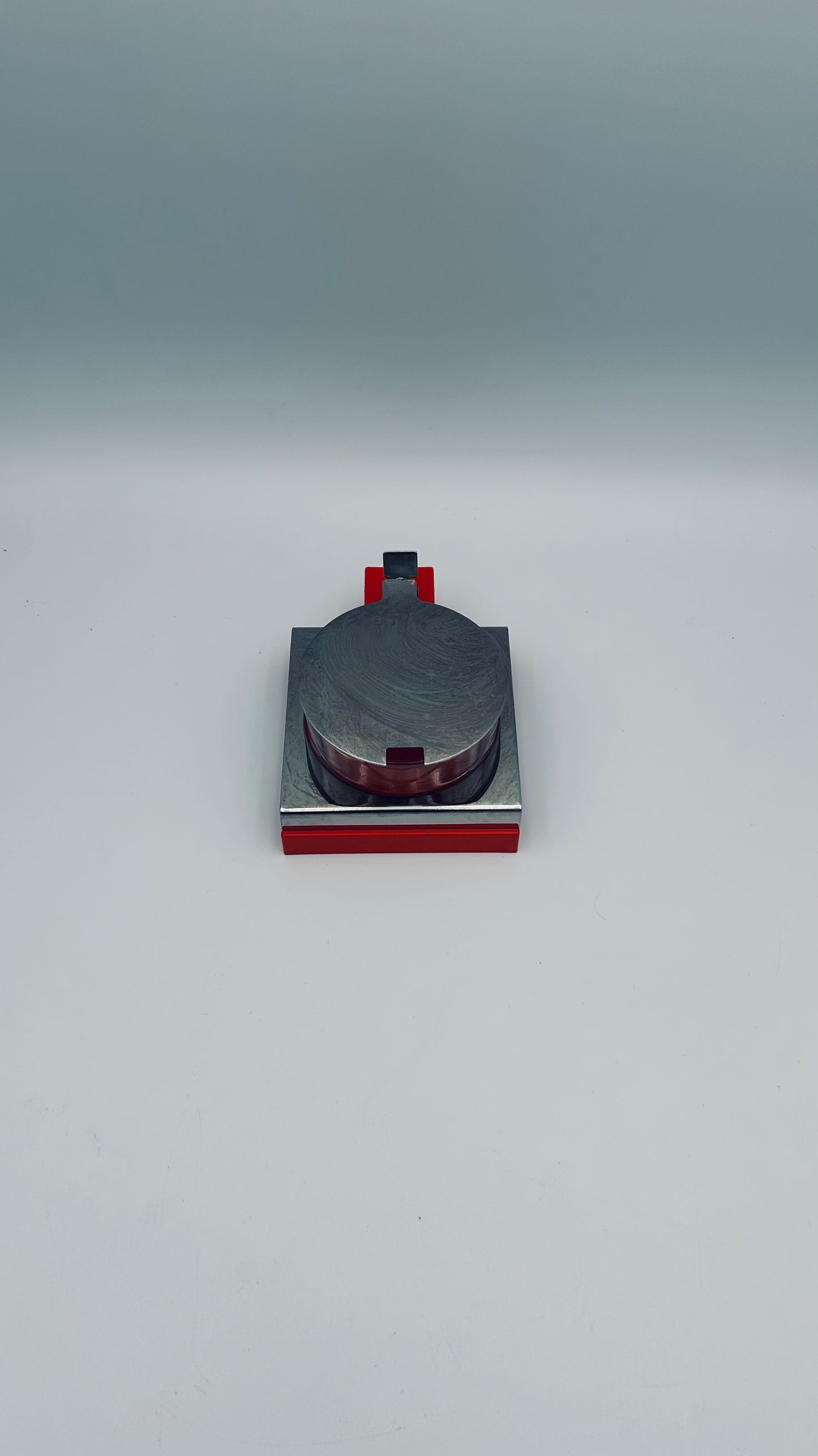 Pot à parmesan rouge, Abert, Italie, 70s