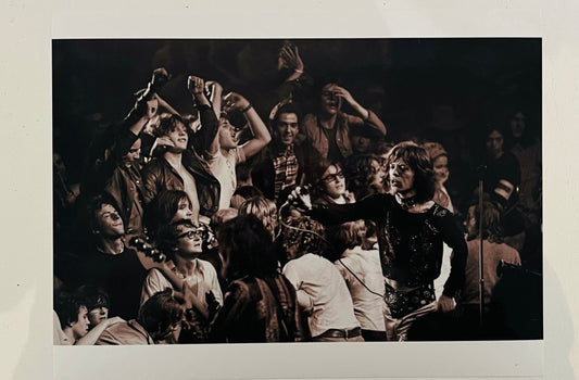 Photo de concert des Rolling Stones, Jean-Louis Rancurel, 1970