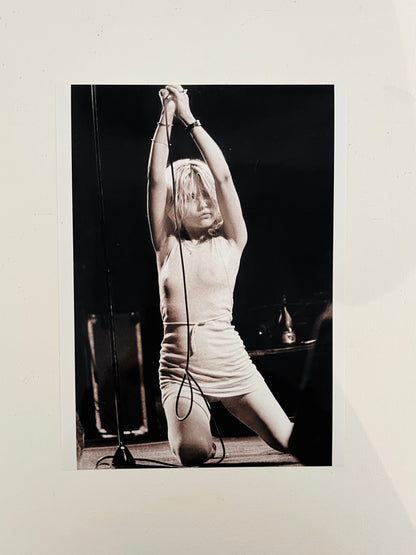 Photographie de Debbie Harry dite Blondie, Jean-Louis Rancurel, 1978