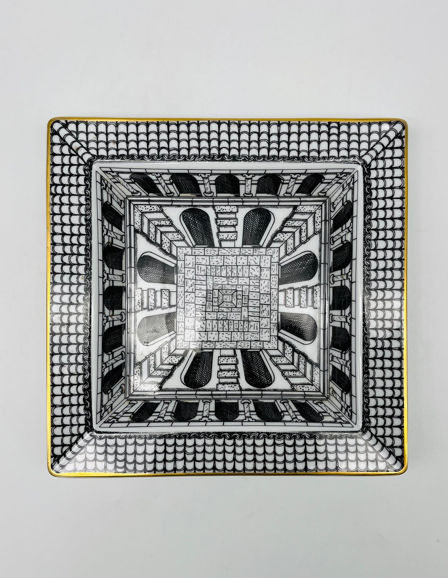 Vide poche " Architettura", Piero Fornasetti, Rosenthal, 90s