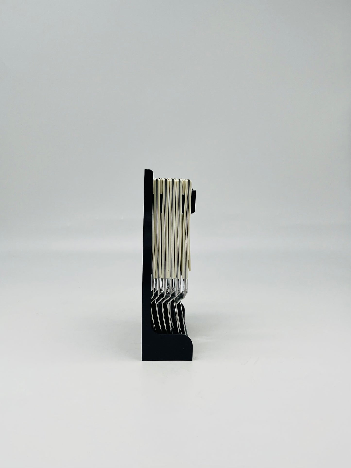 Set de couverts suspendus écru Enzo Mari, Zani&Zani, 70s