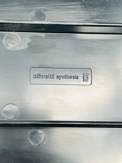 Range document noir, Ettore Sottsass Olivetti Synthesis, 70s