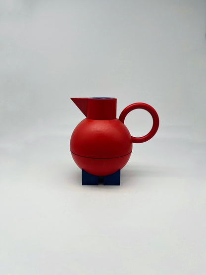 Euclid red thermos, Michael Graves, Alessi, 90s