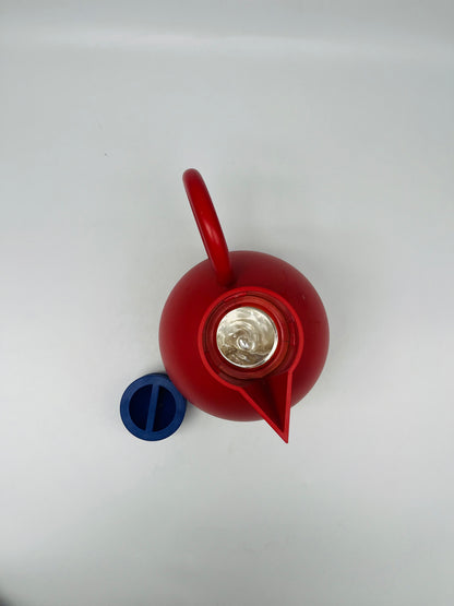 Euclid red thermos, Michael Graves, Alessi, 90s