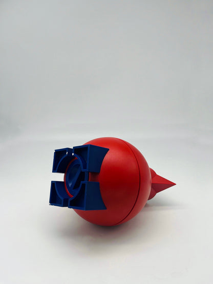 Euclid red thermos, Michael Graves, Alessi, 90s