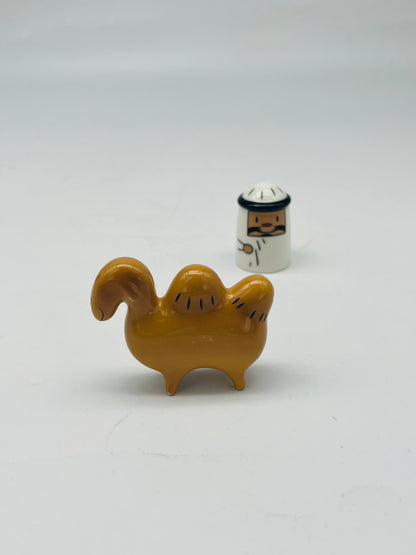 Personnages de crèche "Amir et Camélus" Massimo Giacon, Alessi