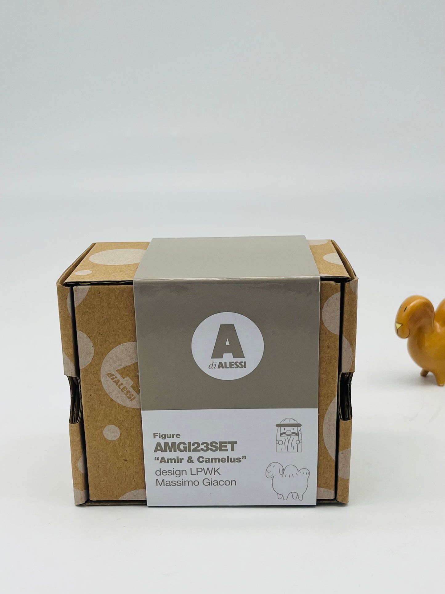 Personnages de crèche "Amir et Camélus" Massimo Giacon, Alessi