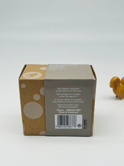 Personnages de crèche "Amir et Camélus" Massimo Giacon, Alessi