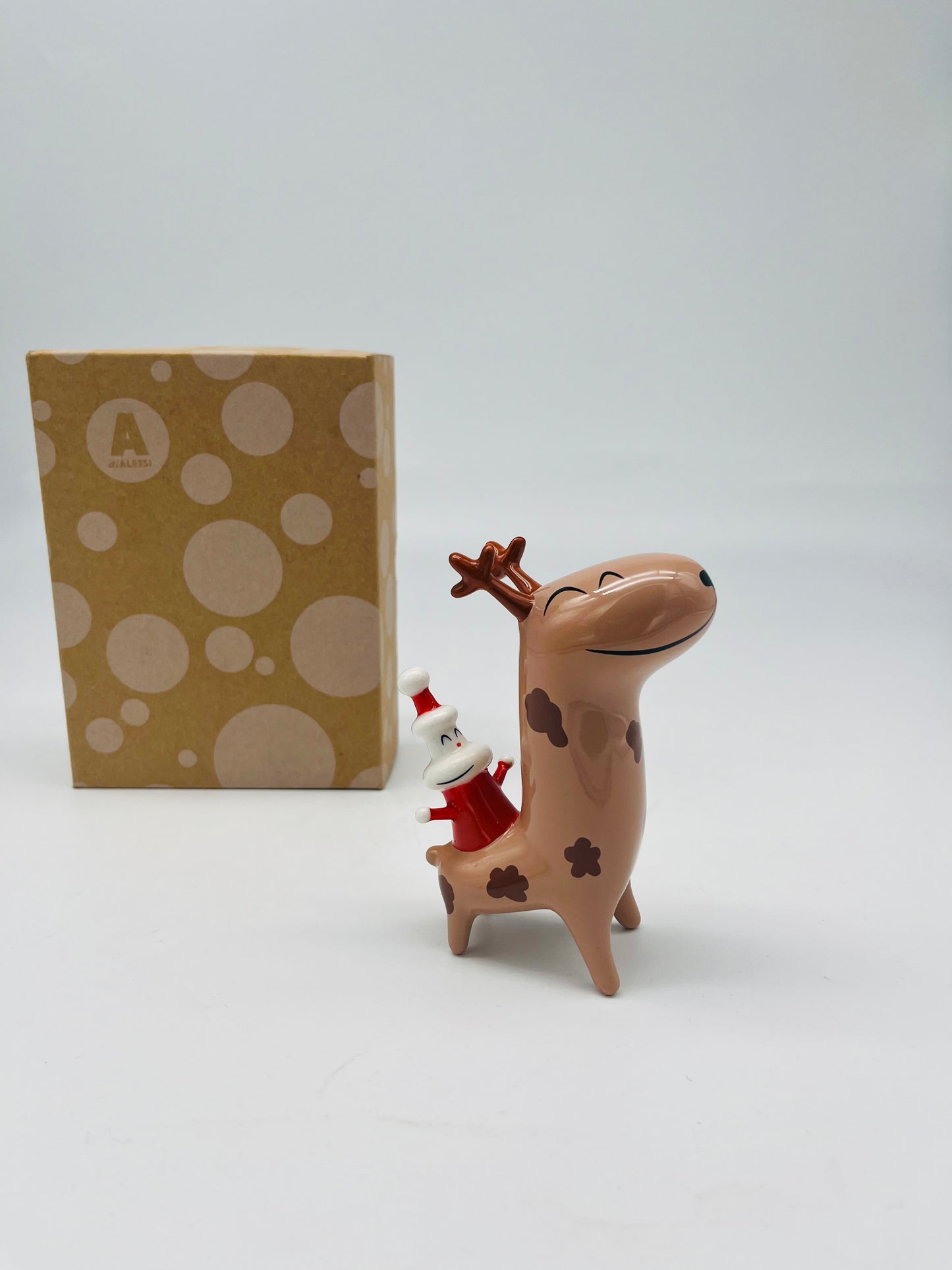 Miniature Père Noel Cow Boy et son renne, Massimo Giacon, A di Alessi