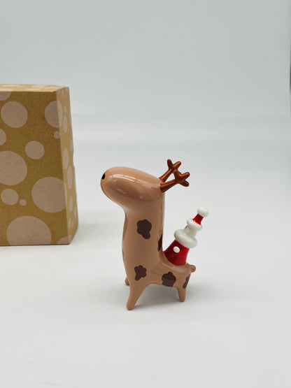 Miniature Père Noel Cow Boy et son renne, Massimo Giacon, A di Alessi