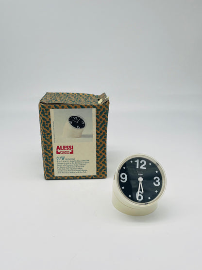 Horloge à poser, Chronotine, Pio Manzu, Alessi, 60s