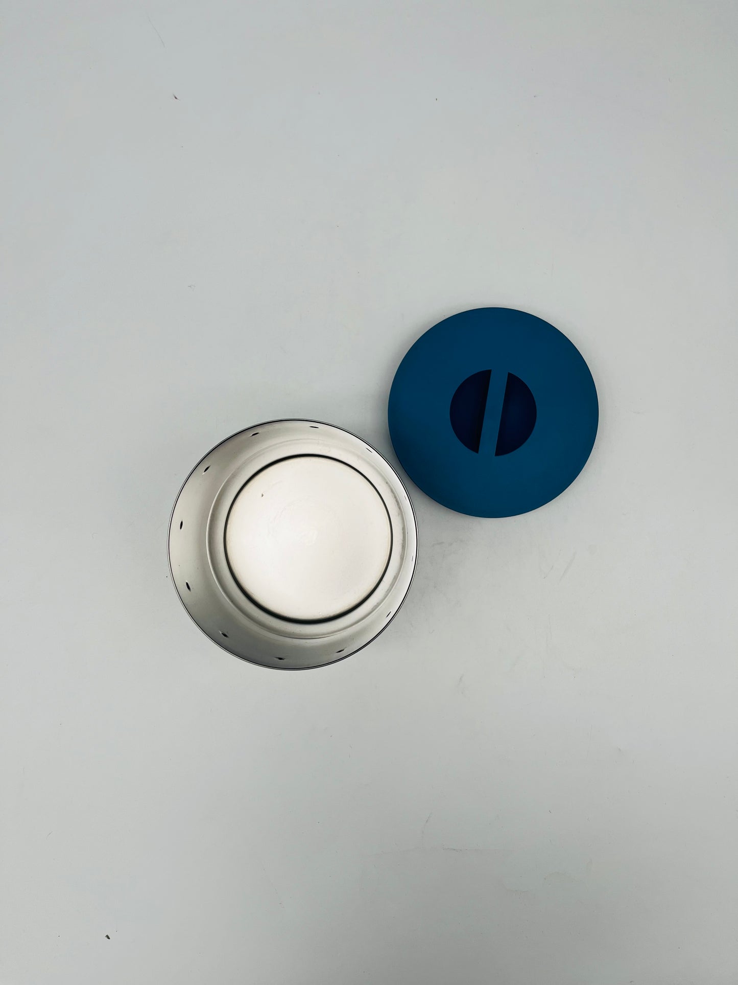 Boîte en acier, Michael Graves, Alessi, 90s