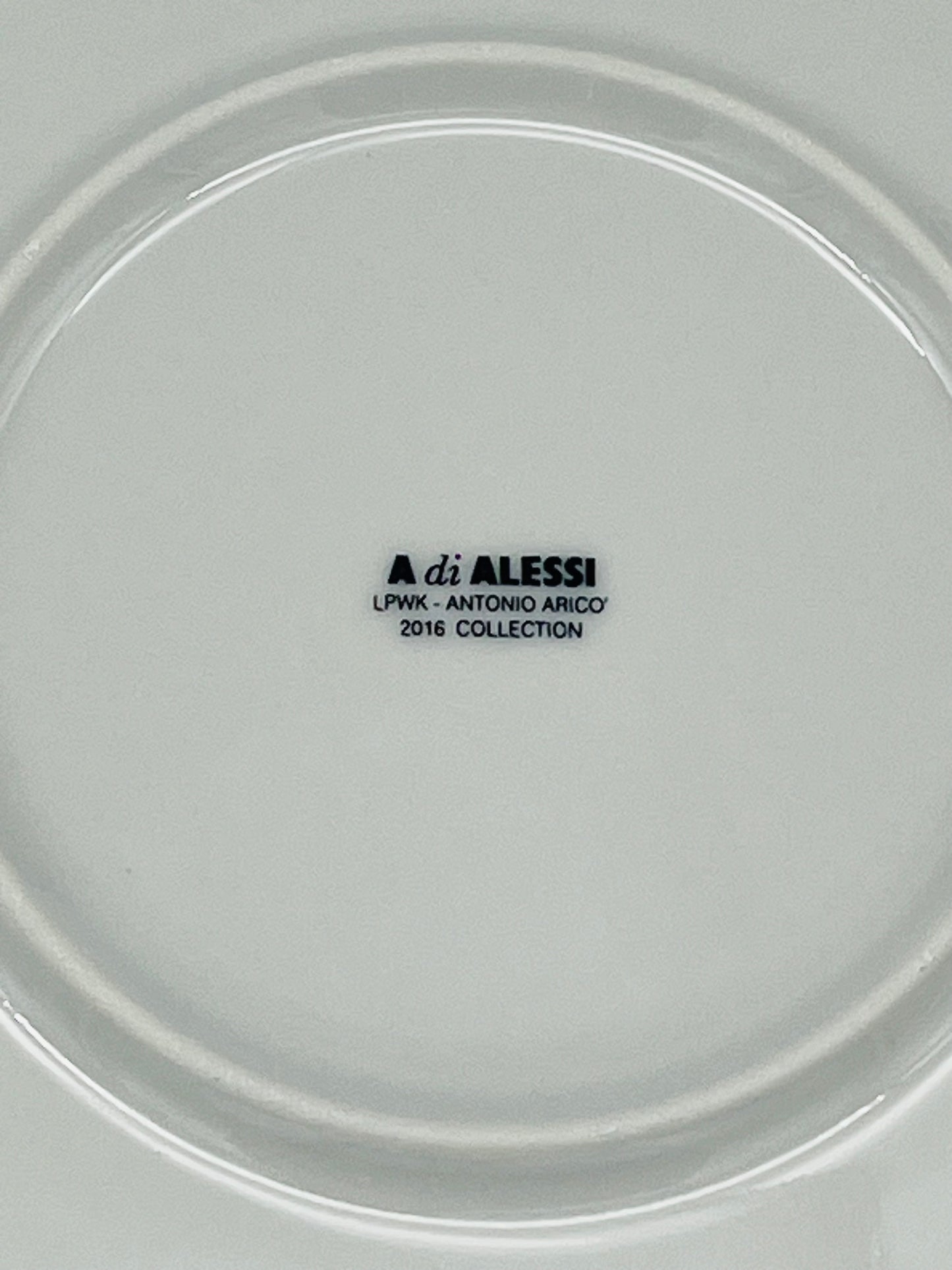 Duo d'assiettes de Noël "Viva Napoli" Antonio Arico pour Alessi