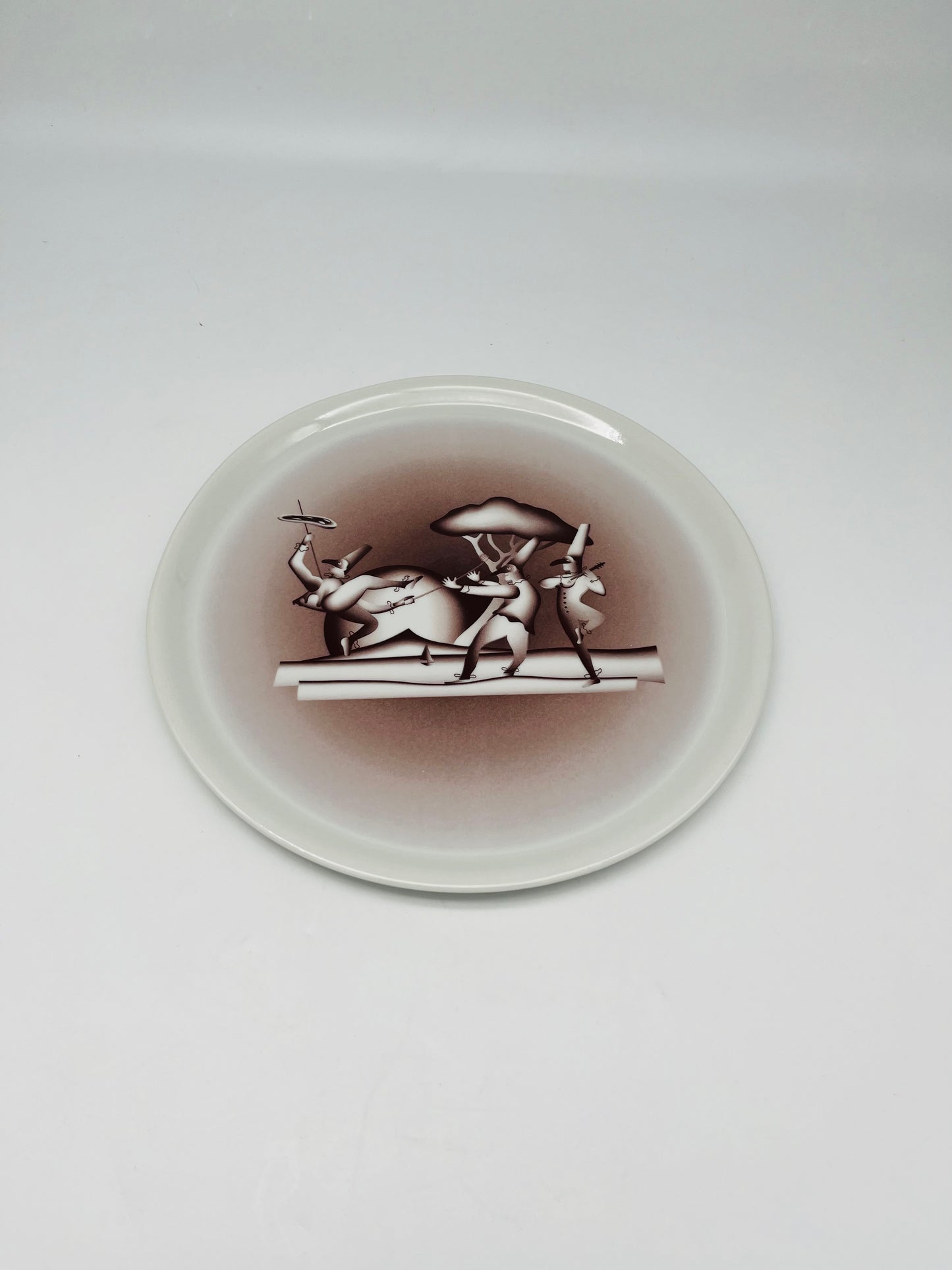 Duo d'assiettes de Noël "Viva Napoli" Antonio Arico pour Alessi