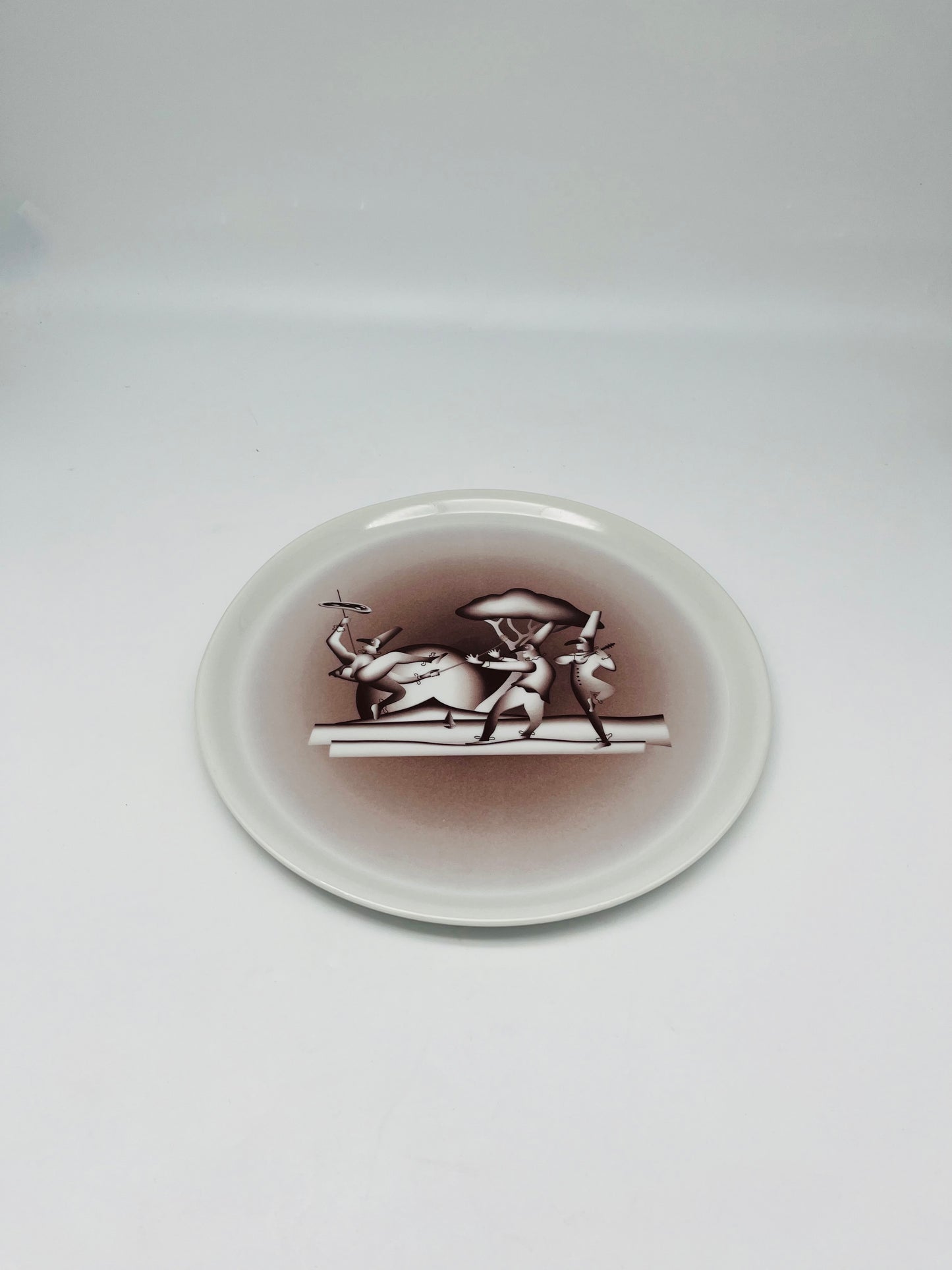 Duo d'assiettes de Noël "Viva Napoli" Antonio Arico pour Alessi