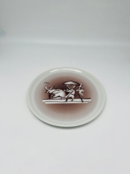 Duo d'assiettes de Noël "Viva Napoli" Antonio Arico pour Alessi