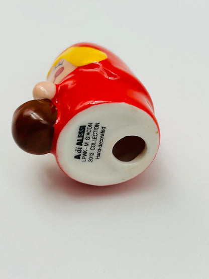 Figurines Little Red Riding Hood and the Wolf, Massimo Giacon, Alessi